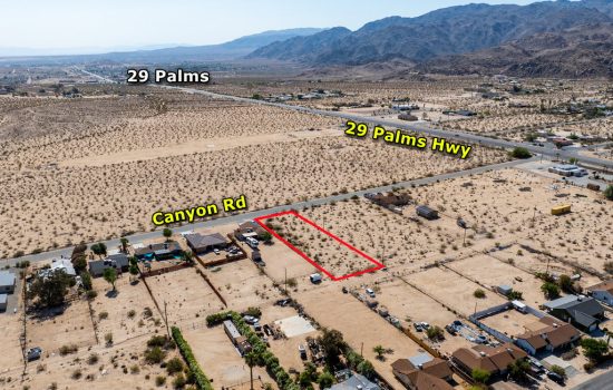 Shovel-Ready 0.51ac Lot in 29 Plams